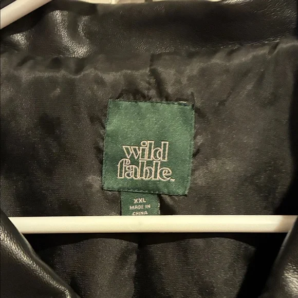 Wild Fable Black Leather Jacket - Picture 2 of 15
